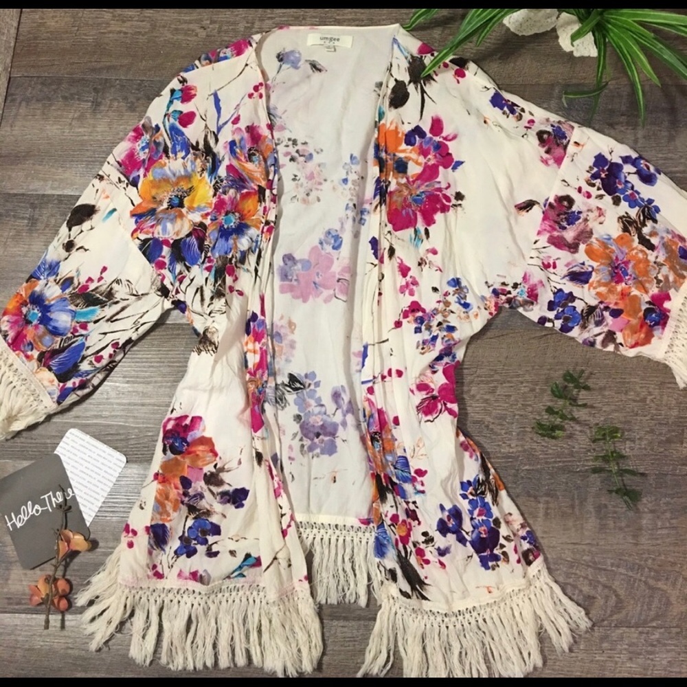 Umgee Watercolor Kimono
